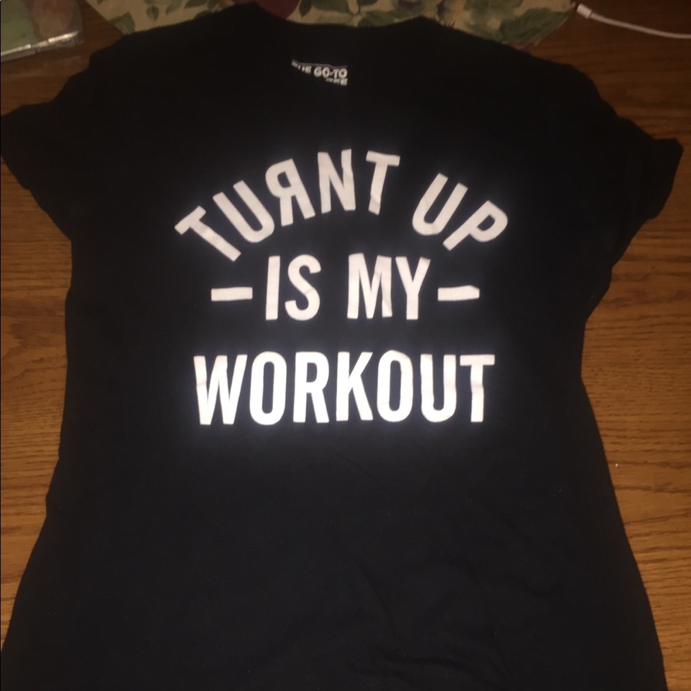 Adidas Small Women’s Turn Up Workout T Shirt Tee